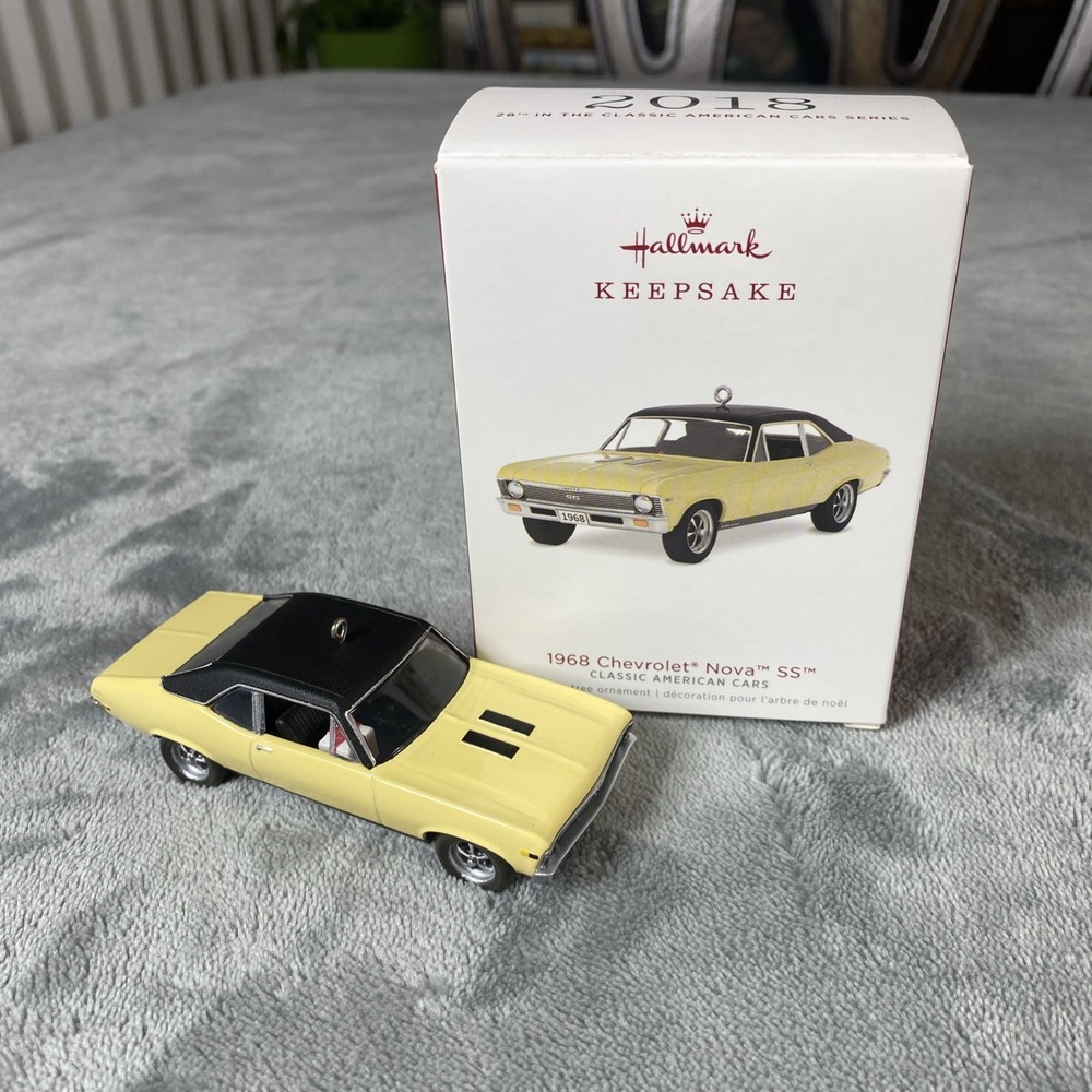 Hallmark: 1968 Chevrolet Nova SS - Classic American -‎ Keepsake Ornament - 2018